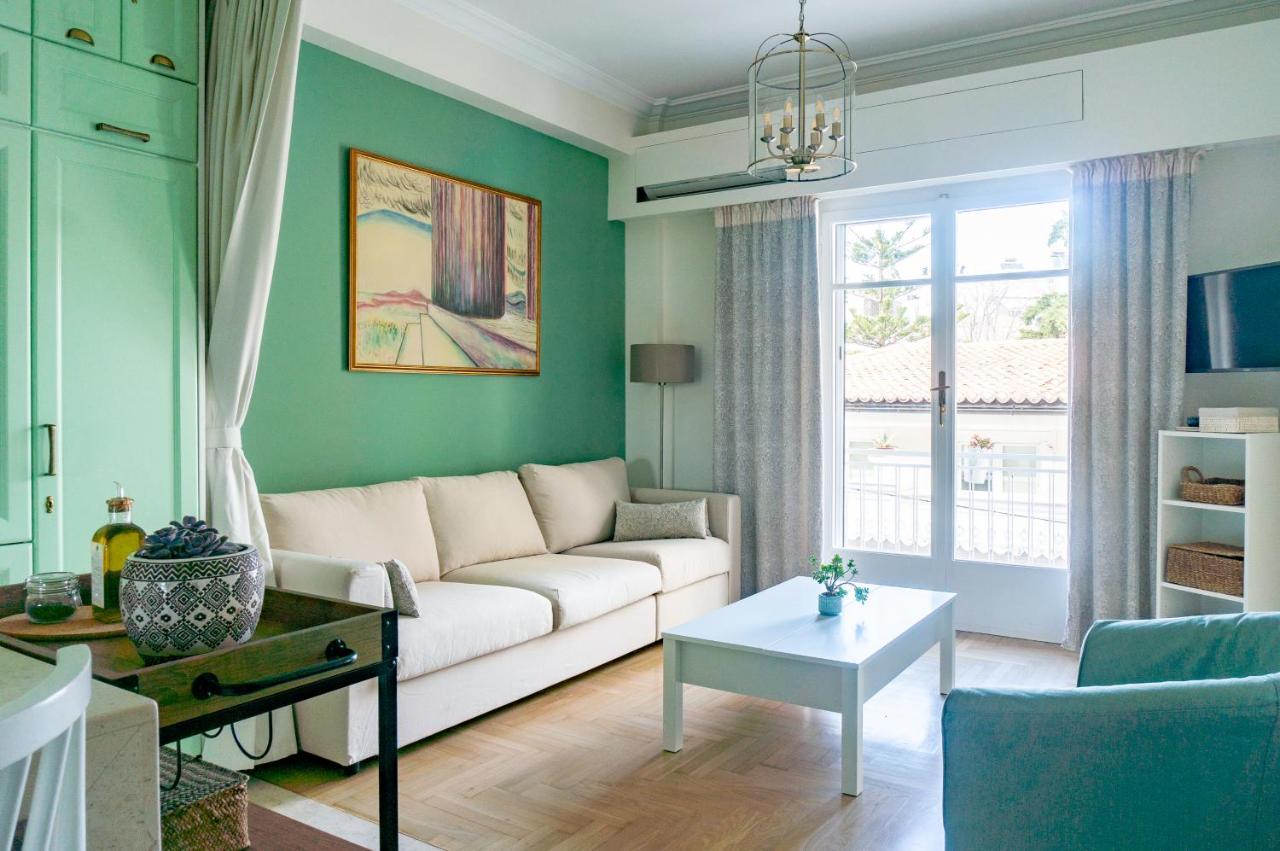 Apartament Tiffany's Luxury 2BR with Acropolis View Ateny Zewnętrze zdjęcie