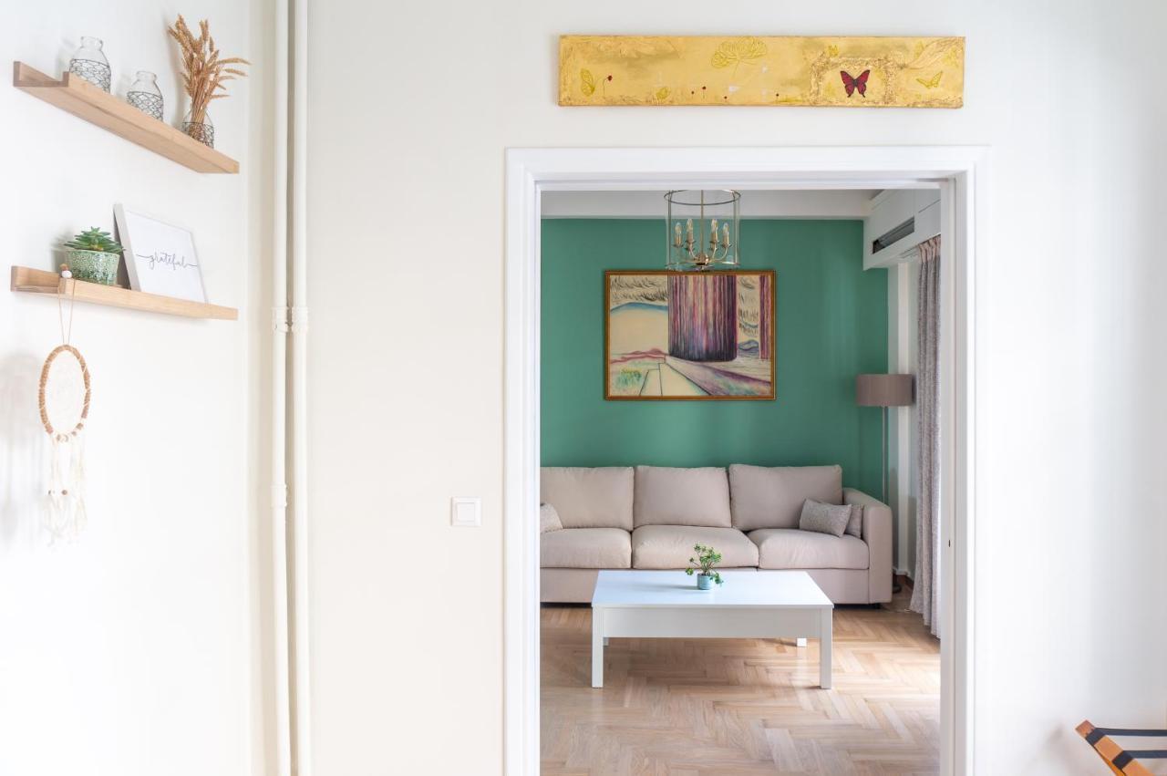 Apartament Tiffany's Luxury 2BR with Acropolis View Ateny Zewnętrze zdjęcie